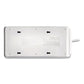 APC Home/office Surgearrest Protector 8 Ac Outlets 6 Ft Cord 2,030 J White - Technology - APC®