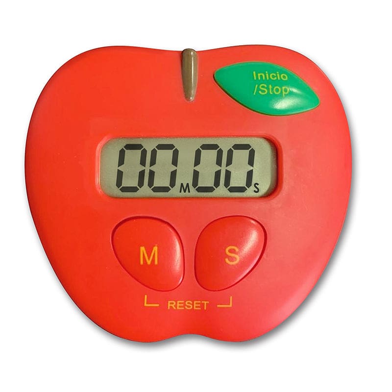 Apple Shaped Digital Timer (Pack of 3) - Timers - The Pencil Grip