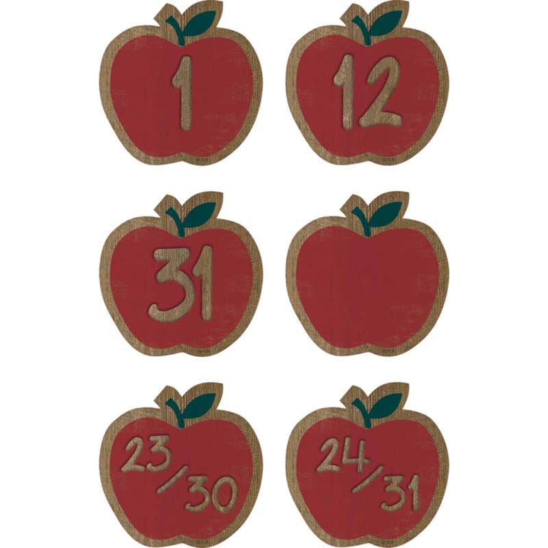 Apples Calendar Days Home Sweet Classroom (Pack of 12) - Calendars - Teacher Created Resources