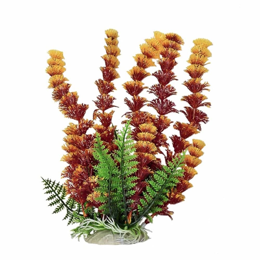 Aquatop Cabomba Aquarium Plant with Weighted Base Fire 12 in - Pet Supplies - Aquatop