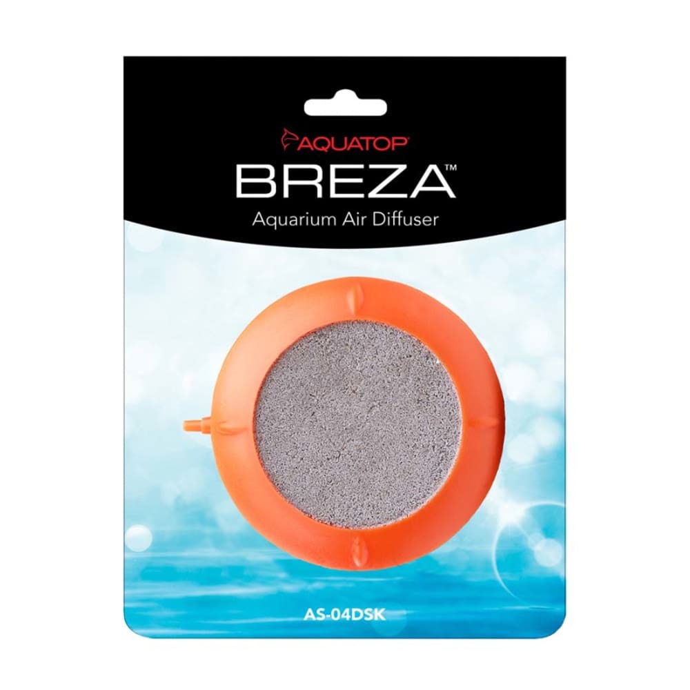 Aquatop Disk Air Stone Orange 4 in - Pet Supplies - Aquatop