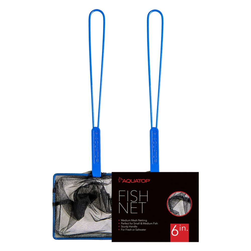 Aquatop Fish Net Medium Mesh 1ea-6 in - Pet Supplies - Aquatop