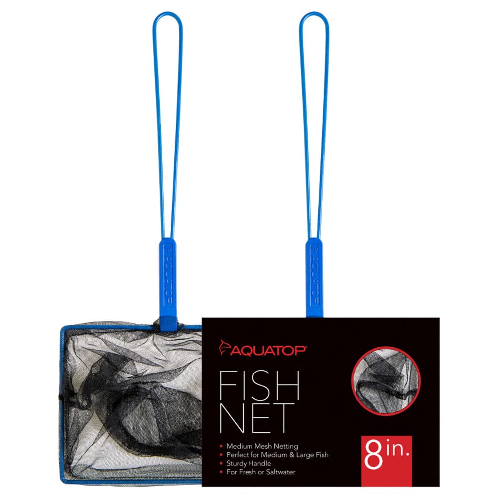 Aquatop Fish Net Medium Mesh 1ea-8 in - Pet Supplies - Aquatop