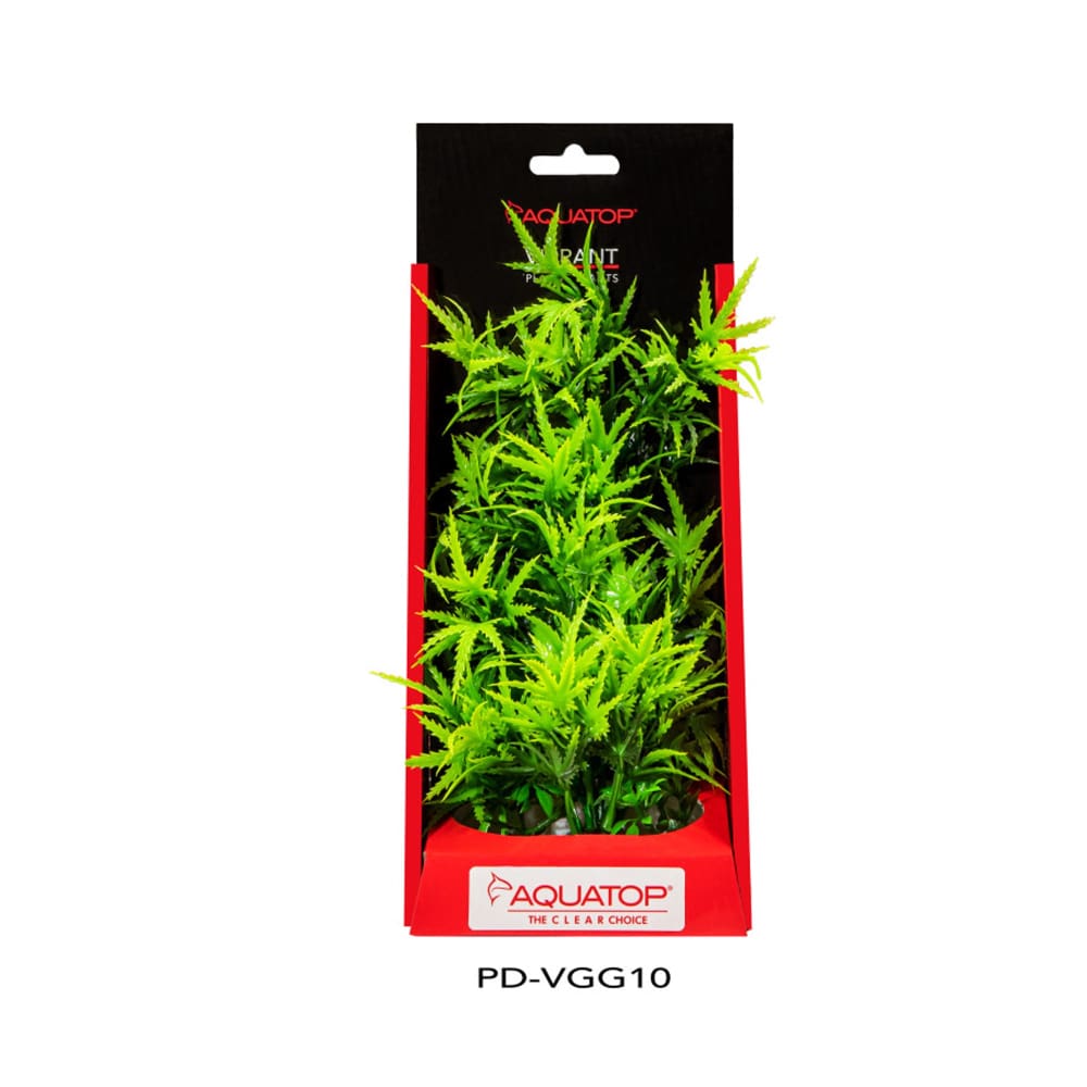 Aquatop Vibrant Garden Plant Green; 1ea-10 in - Pet Supplies - Aquatop