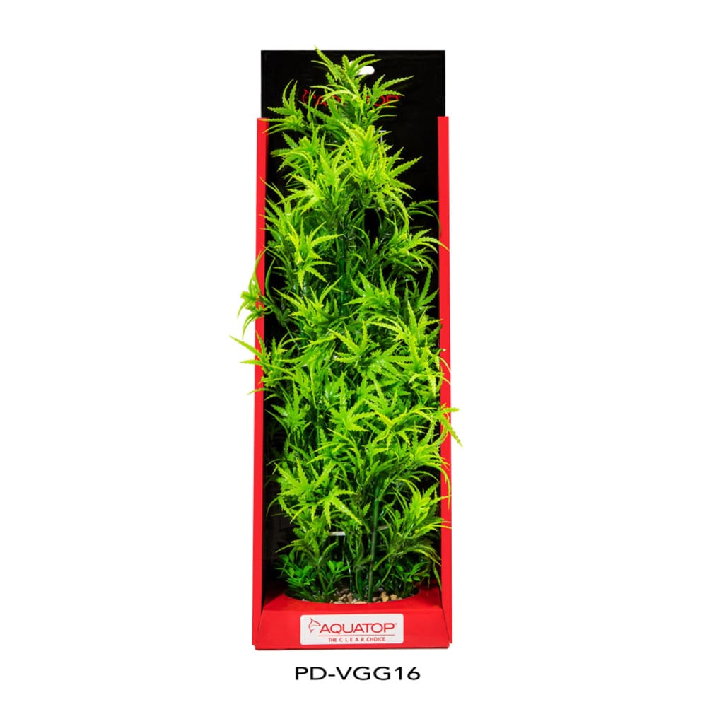 Aquatop Vibrant Garden Plant Green; 1ea-16 in - Pet Supplies - Aquatop