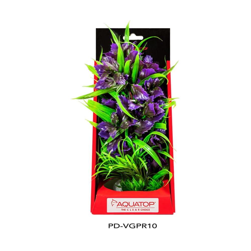 Aquatop Vibrant Garden Plant Purple; 1ea-10 in - Pet Supplies - Aquatop