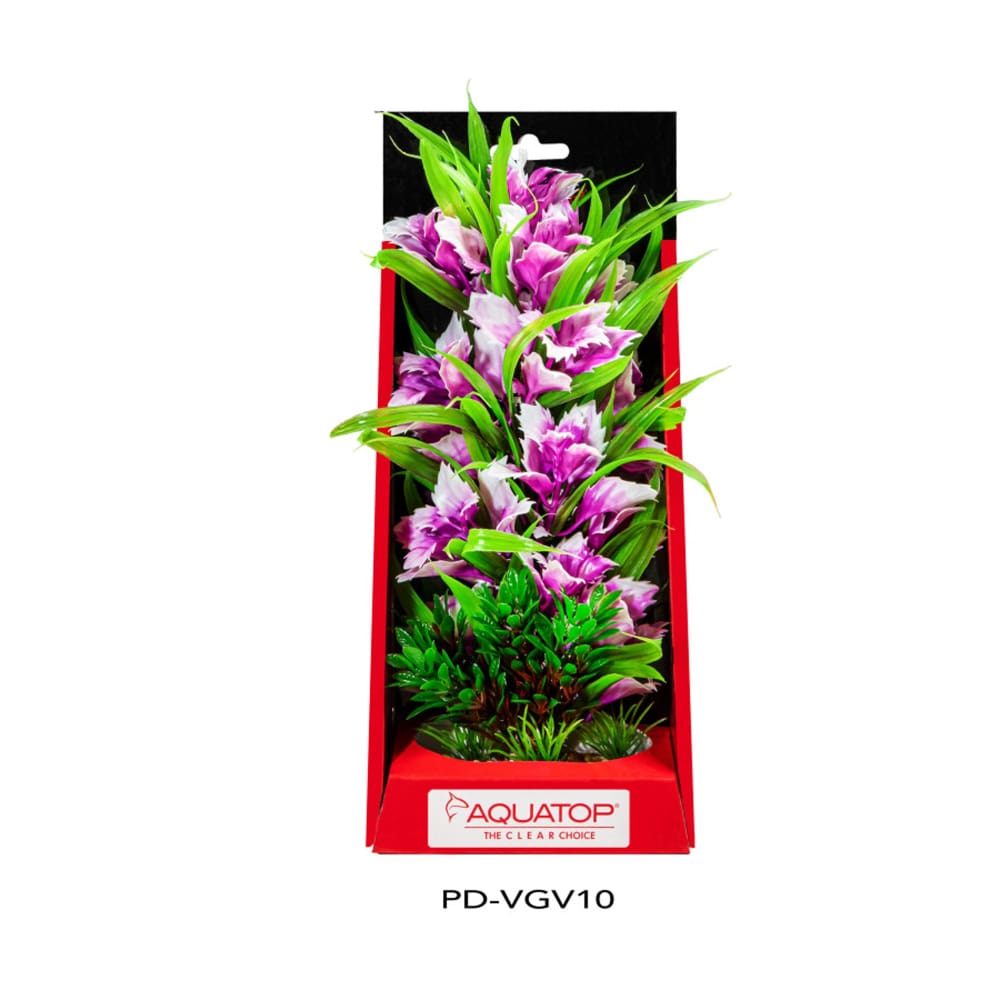 Aquatop Vibrant Garden Plant Violet; 1ea-10 in - Pet Supplies - Aquatop