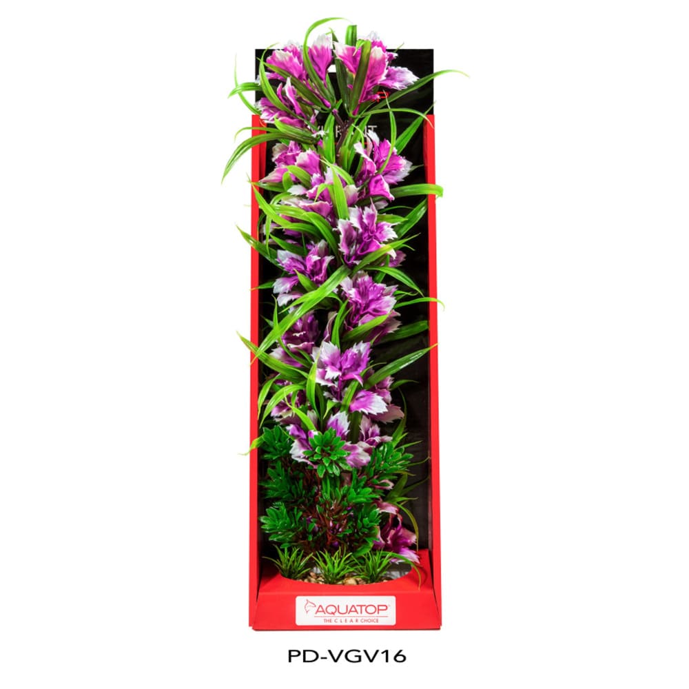 Aquatop Vibrant Garden Plant Violet; 1ea-16 in - Pet Supplies - Aquatop