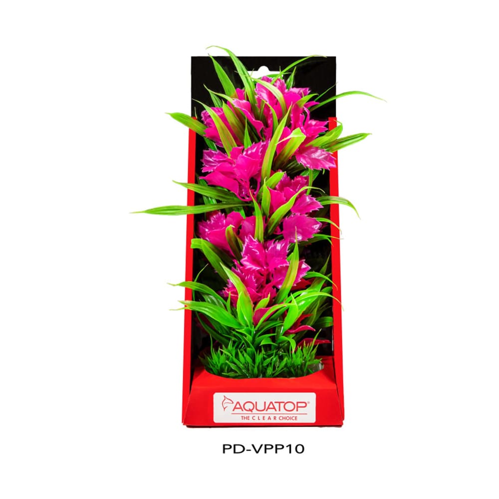 Aquatop Vibrant Passion Plant Pink; 1ea-10 in - Pet Supplies - Aquatop