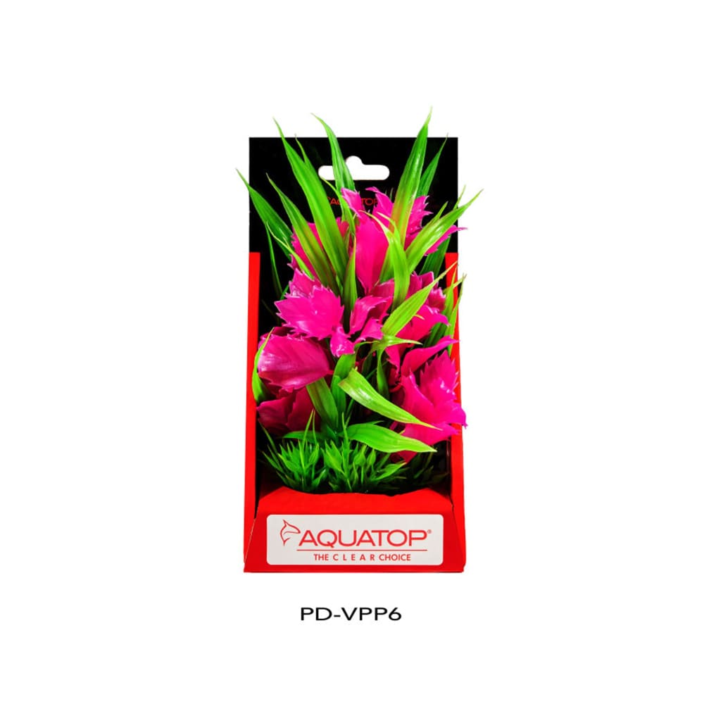 Aquatop Vibrant Passion Plant Pink; 1ea-6 in - Pet Supplies - Aquatop