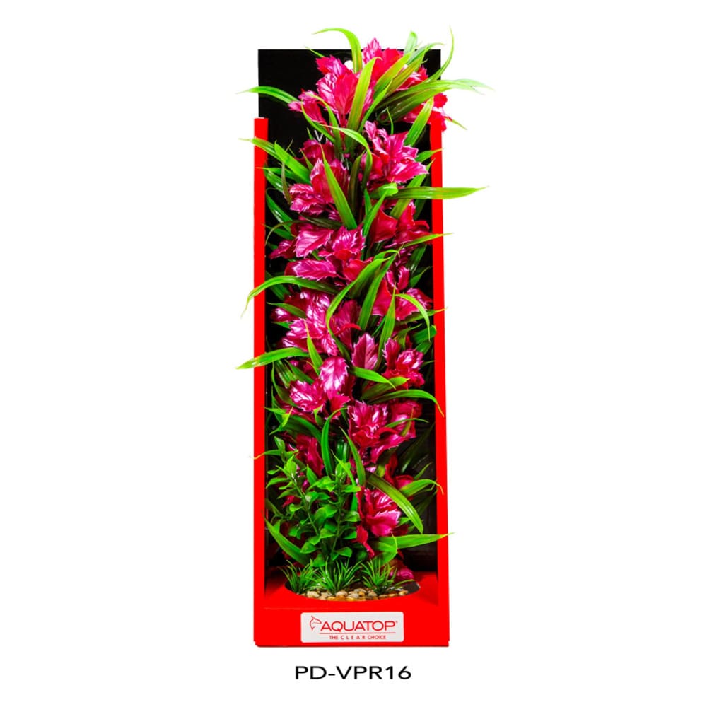 Aquatop Vibrant Passion Plant Rose; 1ea-16 in - Pet Supplies - Aquatop