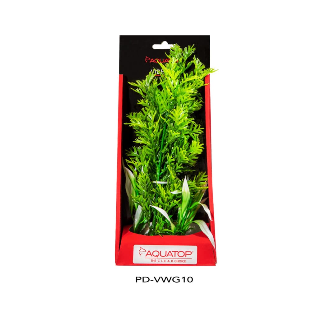 Aquatop Vibrant Wild Plant Green; 1ea-10 in - Pet Supplies - Aquatop