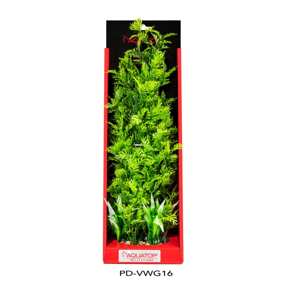Aquatop Vibrant Wild Plant Green; 1ea-16 in - Pet Supplies - Aquatop
