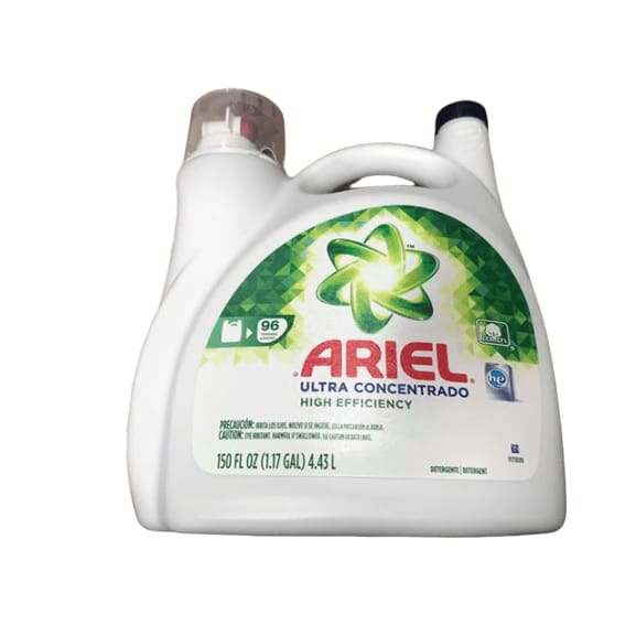 Ariel Ultra Concentrated High Efficiency Liquid Laundry Detergent, 96 Loads, 150 fl. oz. - ShelHealth.Com