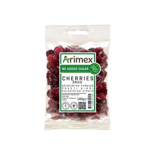 ARIMEX Dried Cherries 3.53 oz. (100 g.) - Arimex