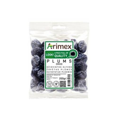 ARIMEX Dried Plums 7.05 oz. (200 g.) - Arimex
