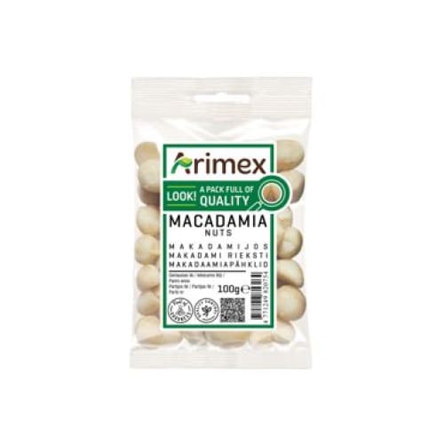 ARIMEX Macadamia Nuts 3.53 oz. (100 g.) - Arimex