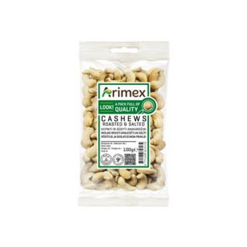 ARIMEX Roasted Salted Cashew Nuts 3.53 oz. (100 g.) - Arimex