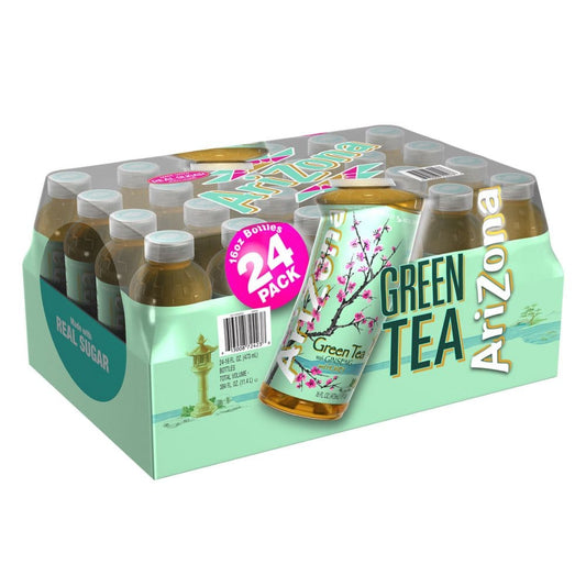 AriZona Green Tea with Ginseng and Honey (16 oz. 24 pk.) - Bottled Tea & Coffee - AriZona
