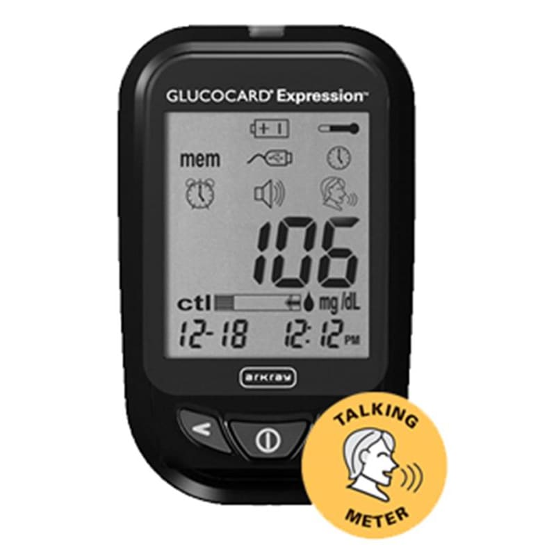 Arkray Hypoguard Glucocard Expressions Basic 10 Meter - Diagnostics >> Diabetes Monitoring - Arkray Hypoguard