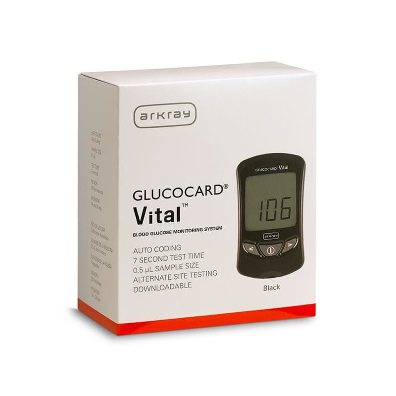 Arkray Hypoguard Glucocard Vital Meter Kit No Code - Diagnostics >> Diabetes Monitoring - Arkray Hypoguard