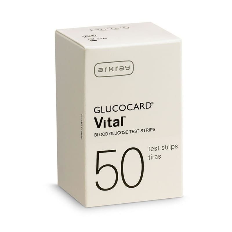Arkray Hypoguard Glucocard Vital Test Strips Box of 50 (Pack of 2) - Diagnostics >> Diabetes Monitoring - Arkray Hypoguard