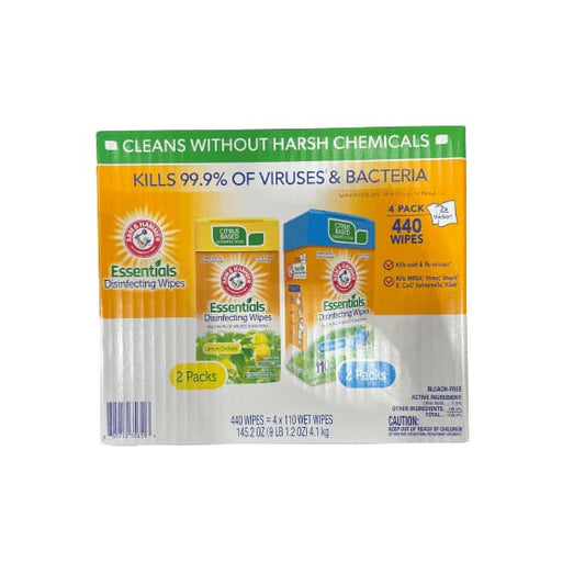 Arm And Hammer Arm And Hammer Disinfecting Wipes, 440 Count