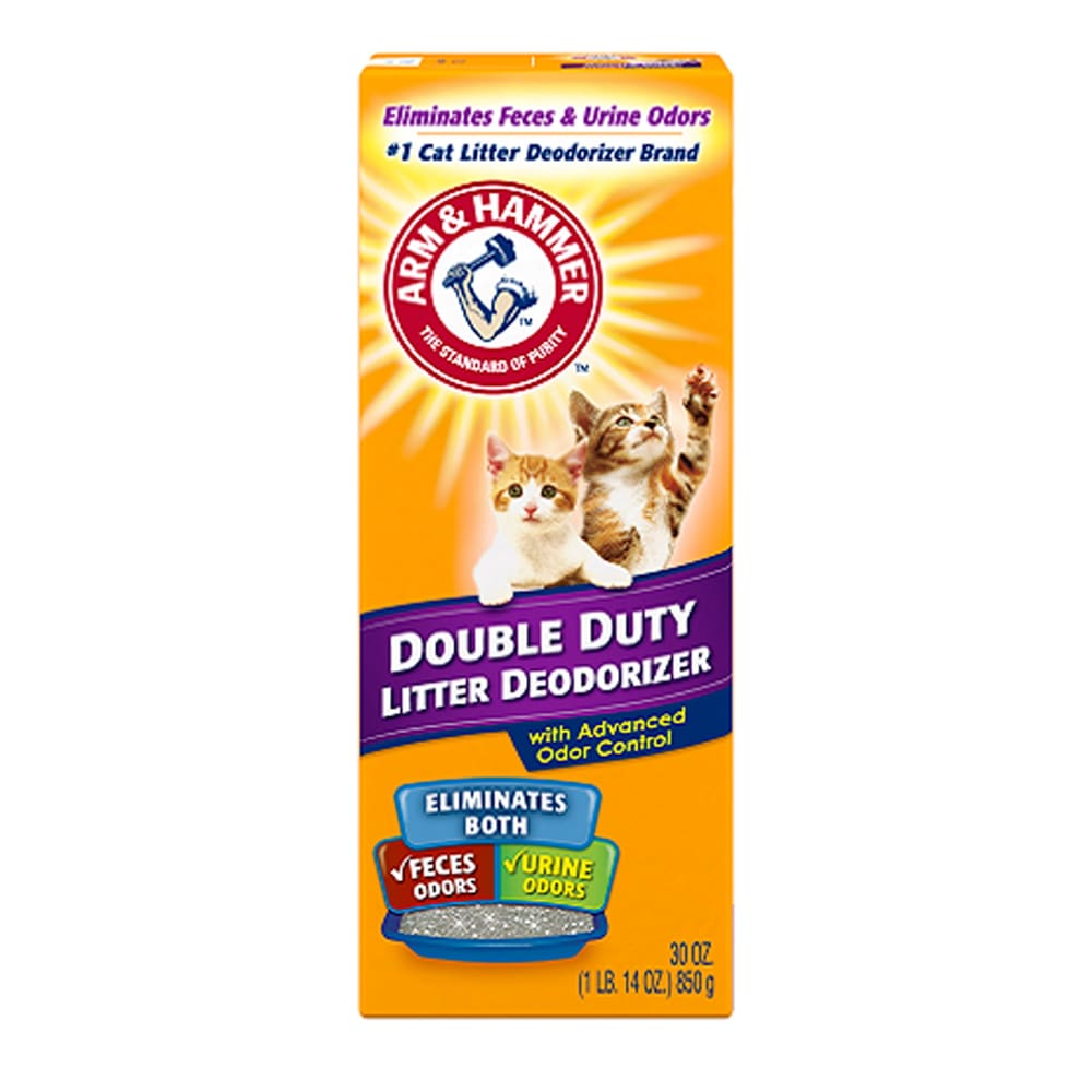 Arm and Hammer Double Duty Cat Litter Deodorizer with Baking Soda 30 fl. oz - Pet Supplies - Arm & Hammer