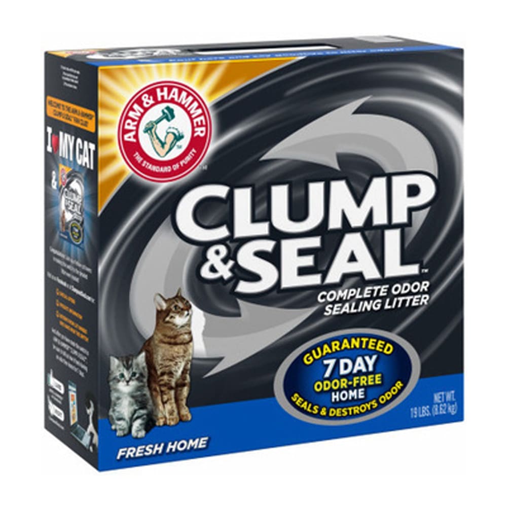 Arm & Hammer Clump & Seal Multi-Cat Cat Litter 19 lb - Pet Supplies - Arm & Hammer