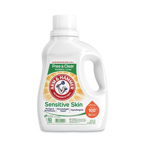 Arm & Hammer He Compatible Liquid Detergent Unscented 67.5 Oz Bottle 6/carton - Janitorial & Sanitation - Arm & Hammer™