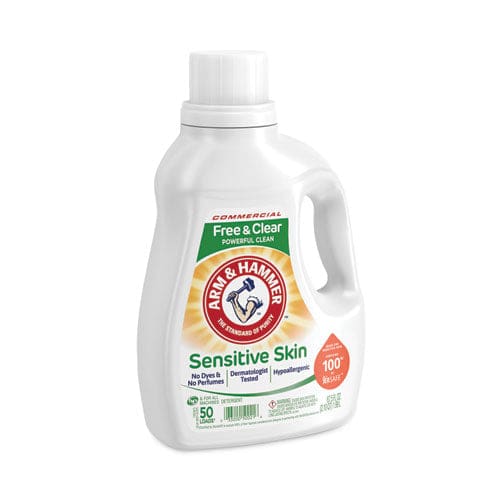 Arm & Hammer He Compatible Liquid Detergent Unscented 67.5 Oz Bottle 6/carton - Janitorial & Sanitation - Arm & Hammer™