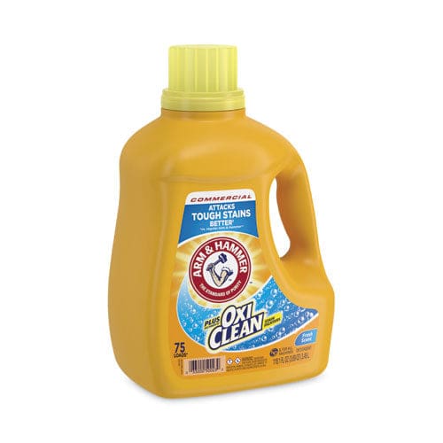 Arm & Hammer Oxiclean Concentrated Liquid Laundry Detergent Fresh 118.1 Oz Bottle 4/carton - Janitorial & Sanitation - Arm & Hammer™