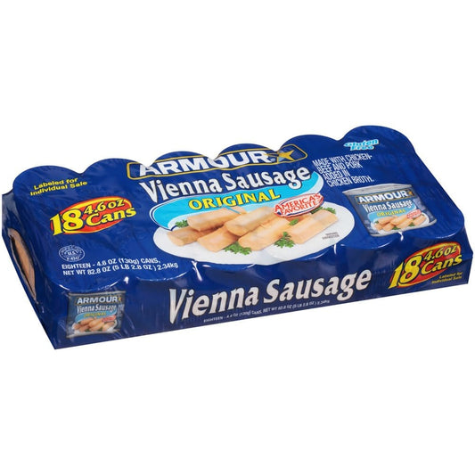 Armour Vienna Sausage (4.6 oz. 18 ct.) - Canned Foods & Goods - Armour