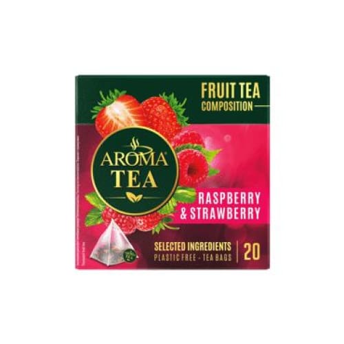 Aroma Tea Raspberry and Strawberry Tea Bags 20 pcs. - Aroma
