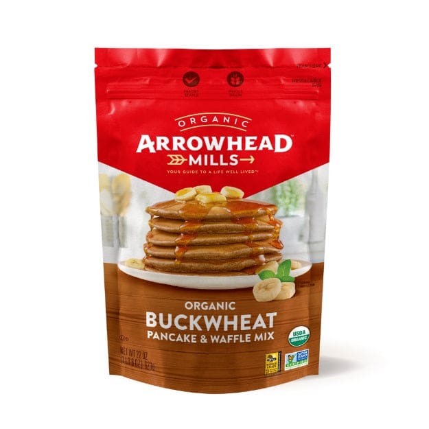 ARROWHEAD MILLS: Organic Buckwheat Pancake Waffle Mix 22 oz - Grocery > Cooking & Baking > Flours - ARROWHEAD MILLS