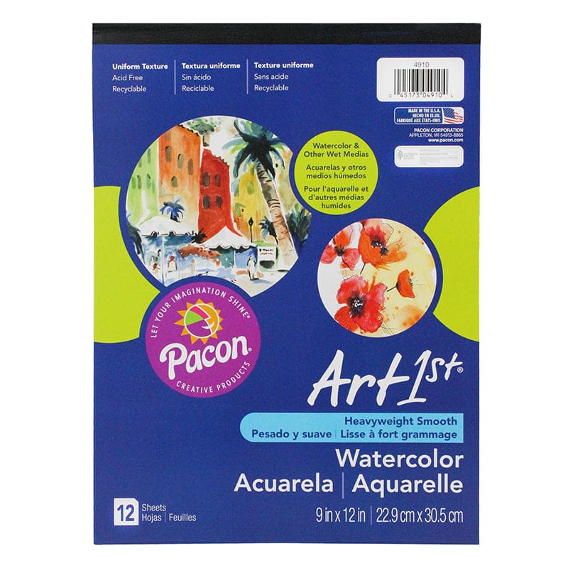 Art1St Watercolor Pad (Pack of 10) - Art - Dixon Ticonderoga Co - Pacon
