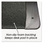 Artistic Executive Desk Pad With Antimicrobial Protection Leather-like Side Panels 24 X 19 Black - School Supplies - Artistic®