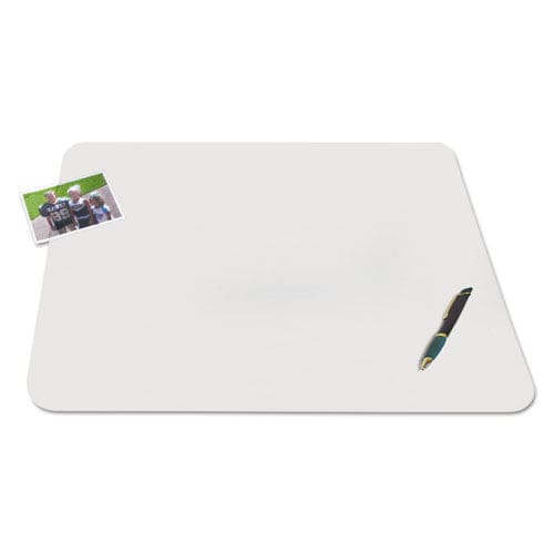 Artistic Krystalview Desk Pad With Antimicrobial Protection Matte Finish 22 X 17 Clear - Office - Artistic®