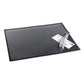 Artistic Lift-top Pad Desktop Organizer With Clear Overlay 24 X 19 Black - School Supplies - Artistic®