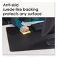 Artistic Rhinolin Ii Desk Pad With Antimicrobial Protection 24 X 17 Black - School Supplies - Artistic®