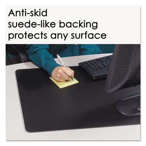 Artistic Rhinolin Ii Desk Pad With Antimicrobial Protection 36 X 20 Black - School Supplies - Artistic®