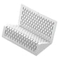 Artistic Urban Collection Punched Metal Business Card Holder Holds 50 2 X 3.5 Cards Perforated Steel Black - Office - Artistic®
