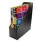 Artistic Urban Collection Punched Metal Magazine File 3.5 X 10 X 11.5 Black - School Supplies - Artistic®
