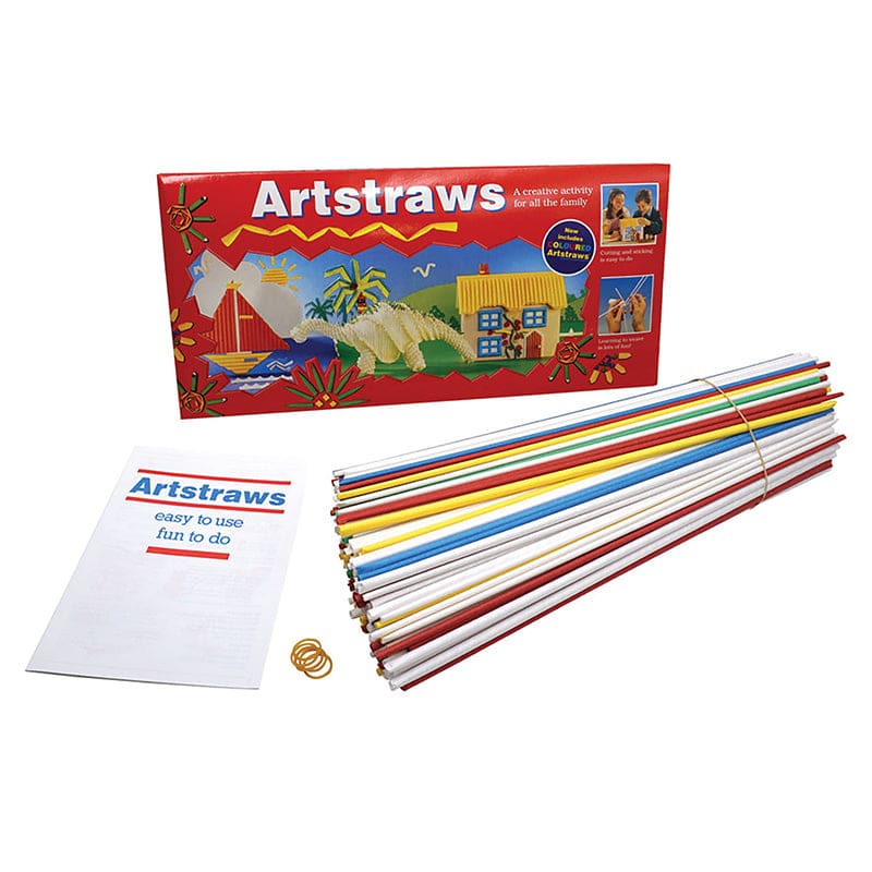 Artstraws 300 Long 16 1/4 (Pack of 6) - Art Straws - Dixon Ticonderoga Co - Pacon