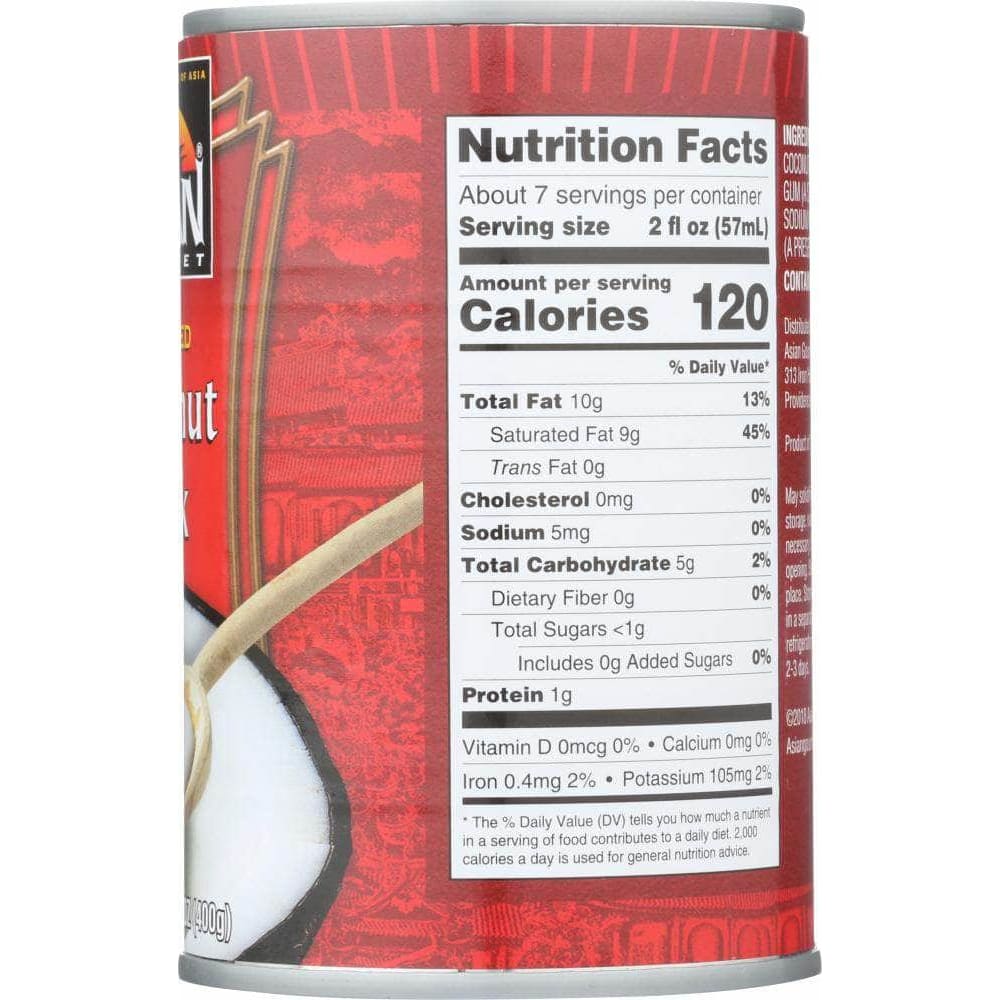 Asian Gourmet Asian Gourmet Coconut Milk, 13.5 fl. oz.