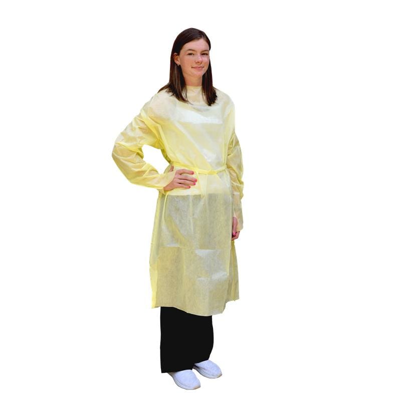 ASP Global Gown Isolation L2 4X Yellow Overhead C100 - Item Detail - ASP Global