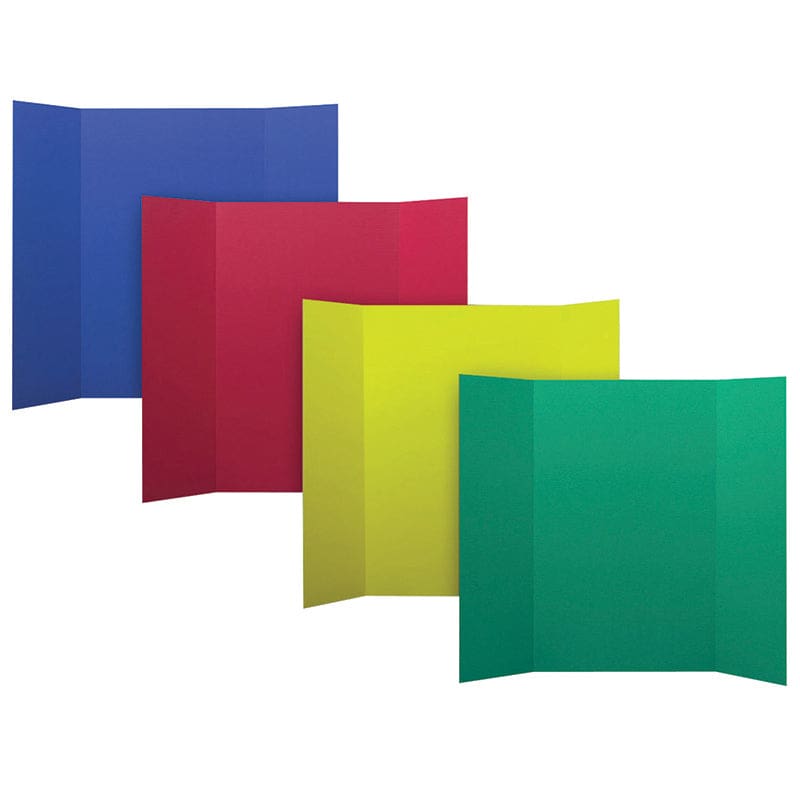 Assorted Colors 24 Per Ct 4 Colors Project Boards - Presentation Boards - Flipside
