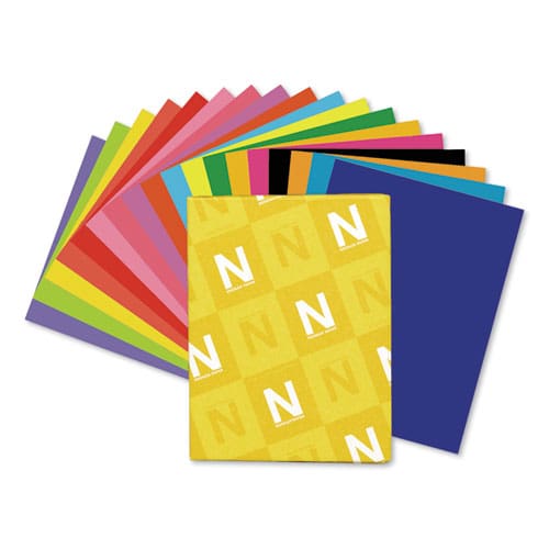 Astrobrights Color Cardstock 65 Lb Cover Weight 8.5 X 11 Assorted Colors 250/pack - School Supplies - Astrobrights®