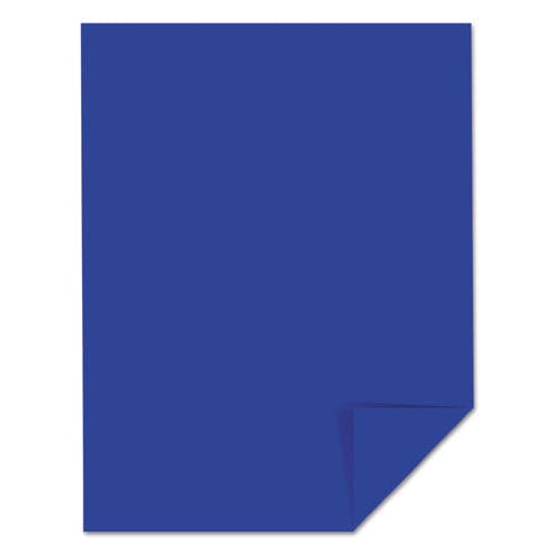 Astrobrights Color Cardstock 65 Lb Cover Weight 8.5 X 11 Blast-off Blue 250/pack - School Supplies - Astrobrights®