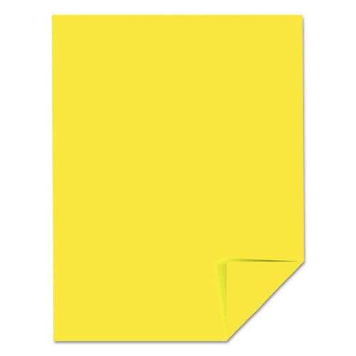 Astrobrights Color Cardstock 65 Lb Cover Weight 8.5 X 11 Lift-off Lemon 250/pack - School Supplies - Astrobrights®